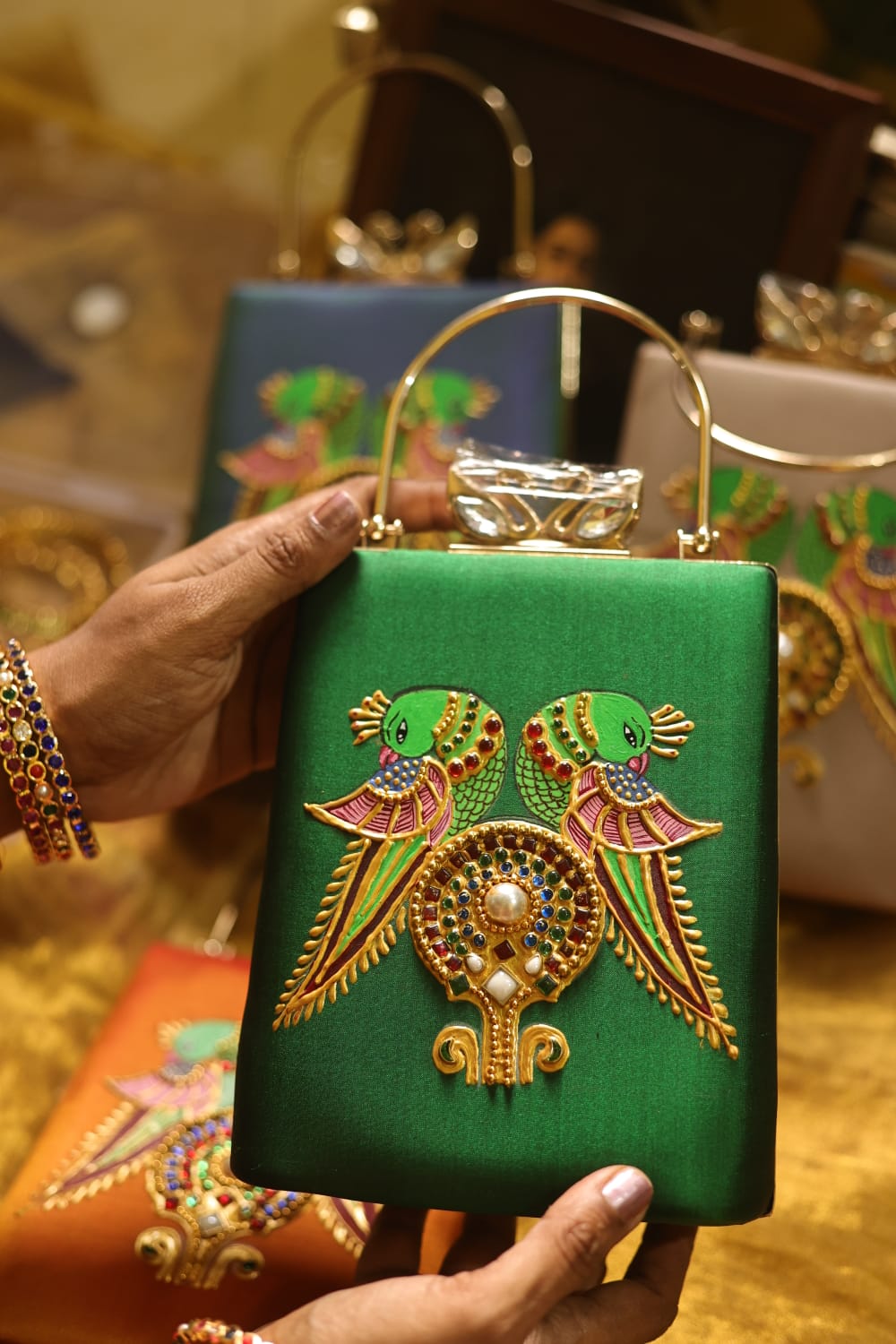 Meenakari Green
