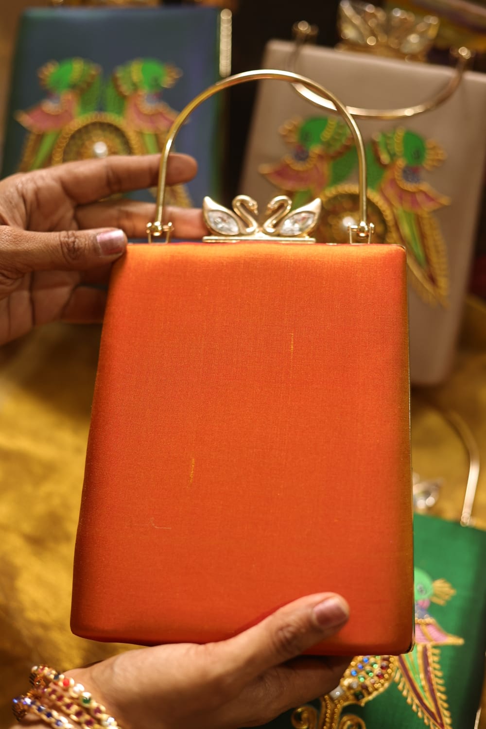 Meenakari Orange