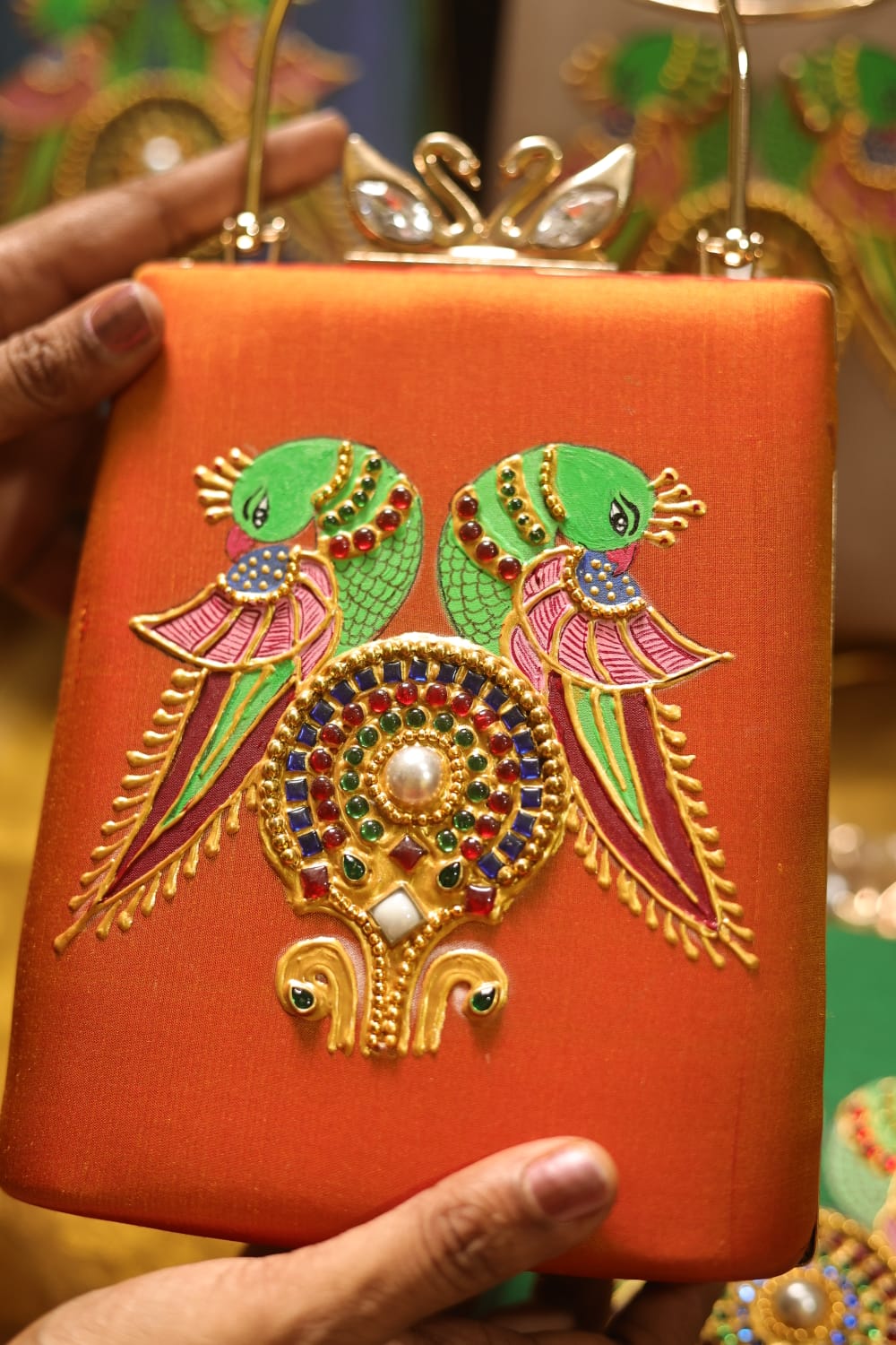Meenakari Orange