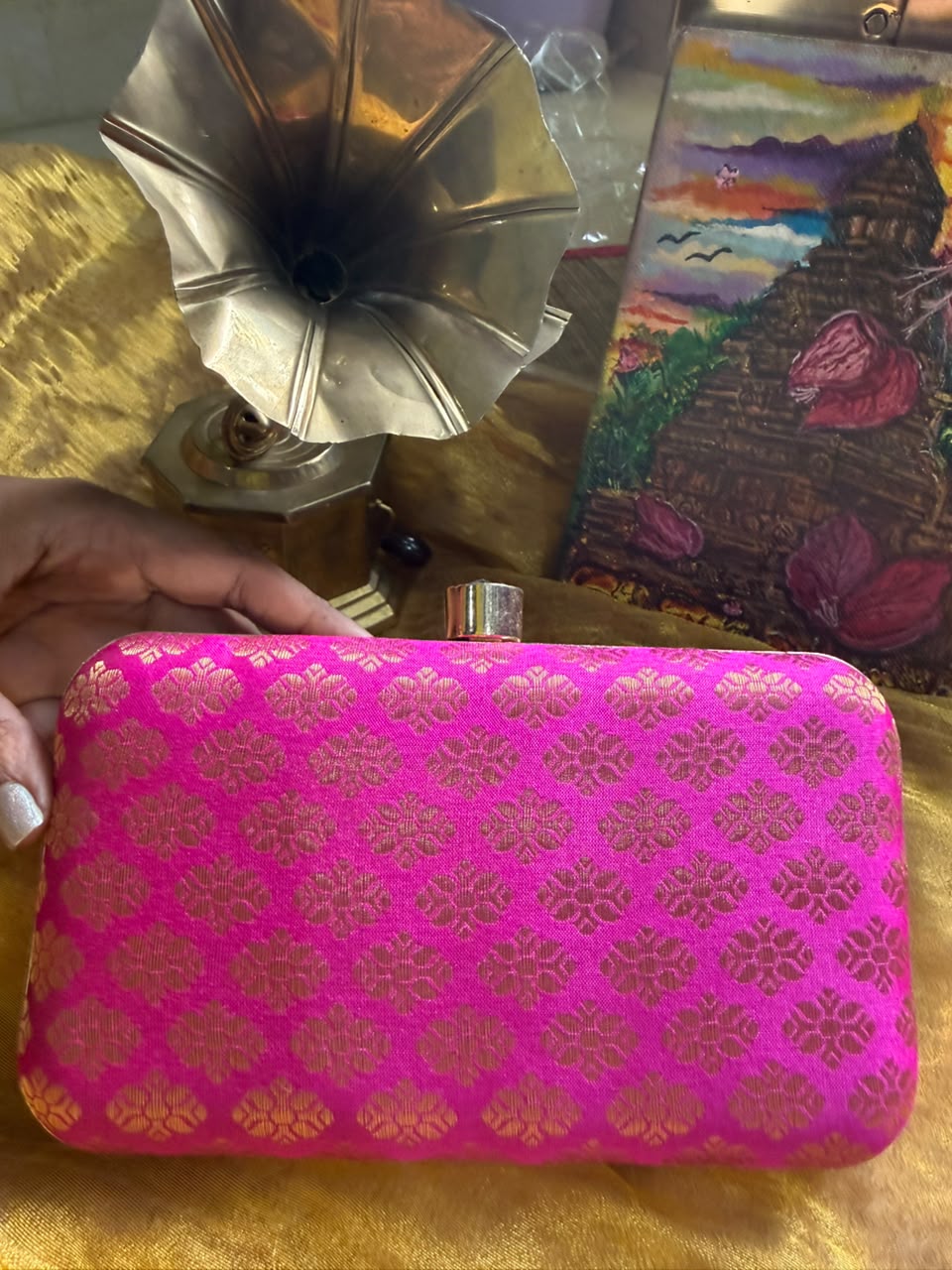 Hot Pink floral