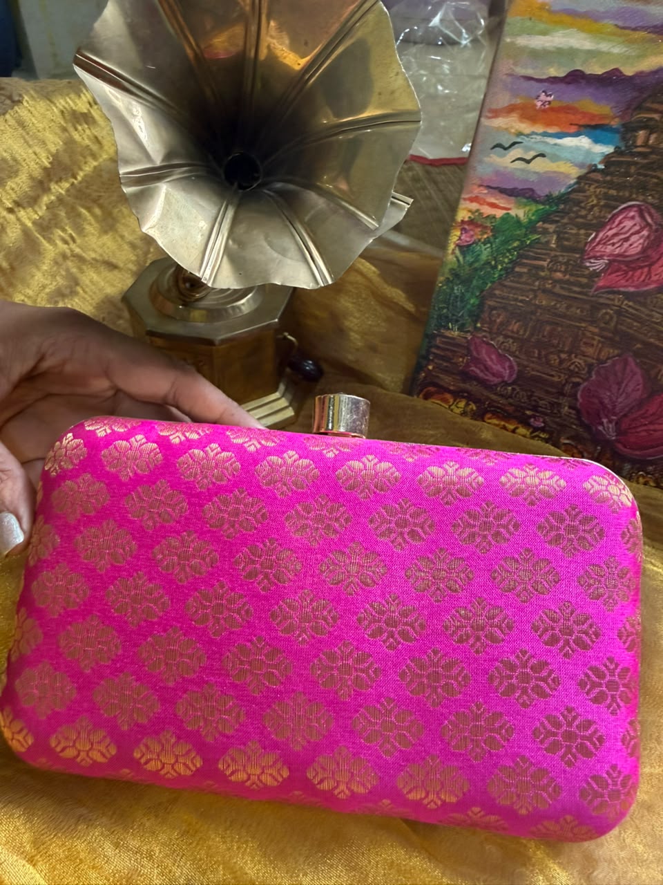 Hot Pink floral