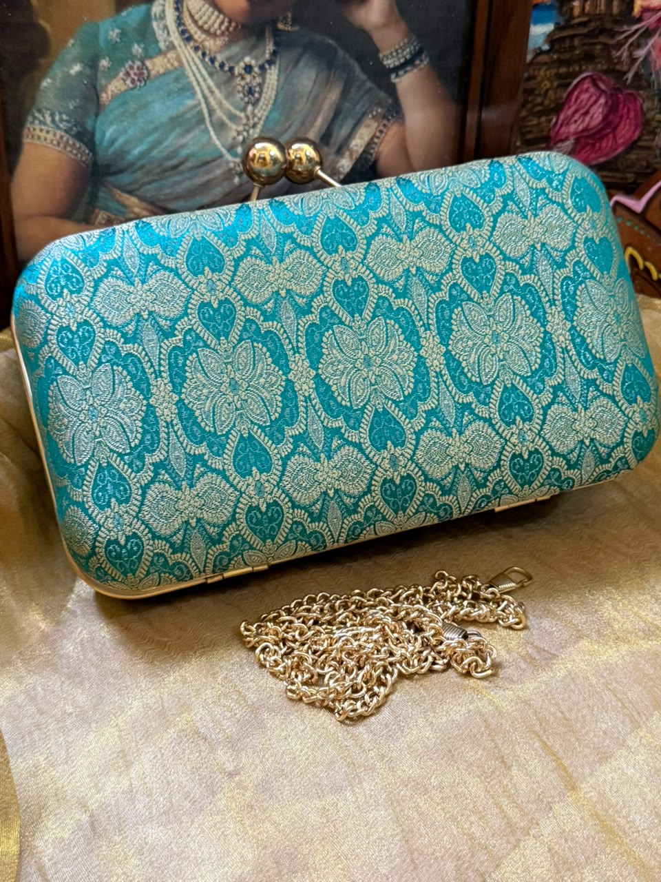 Teal blue