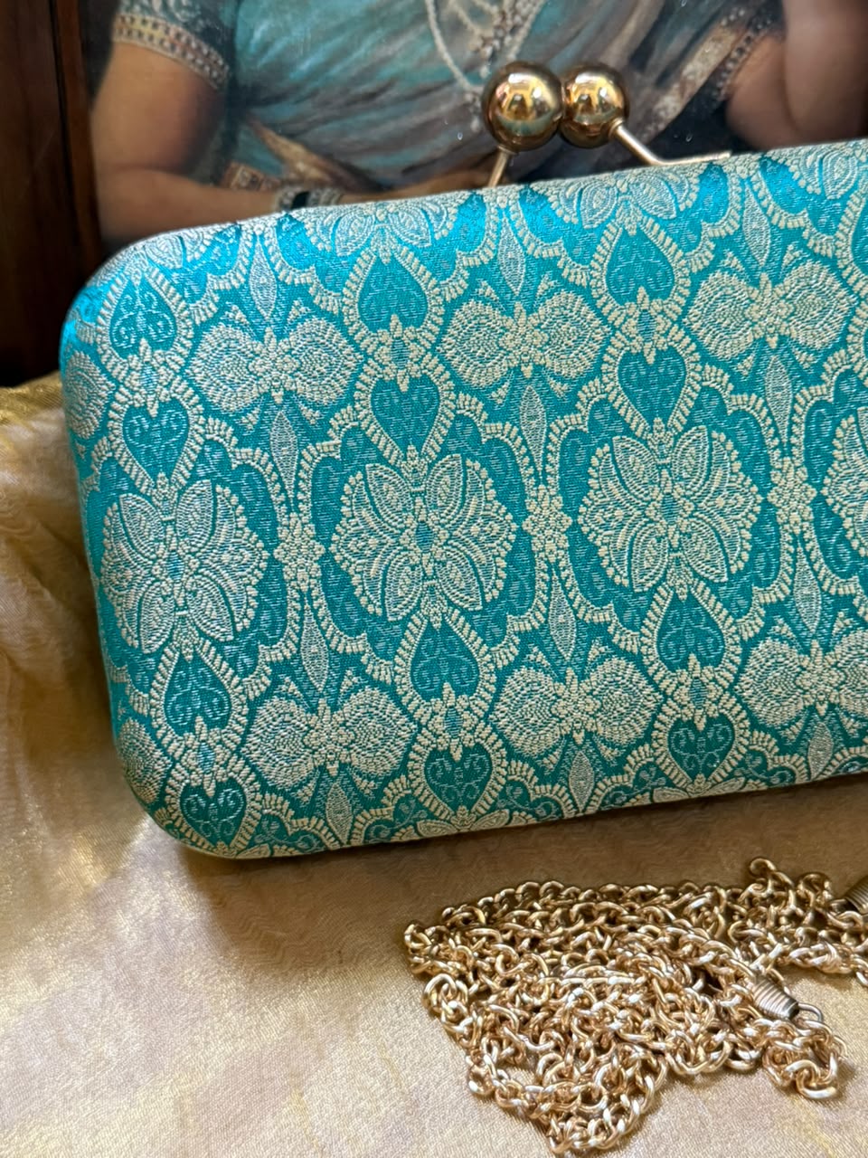 Teal blue