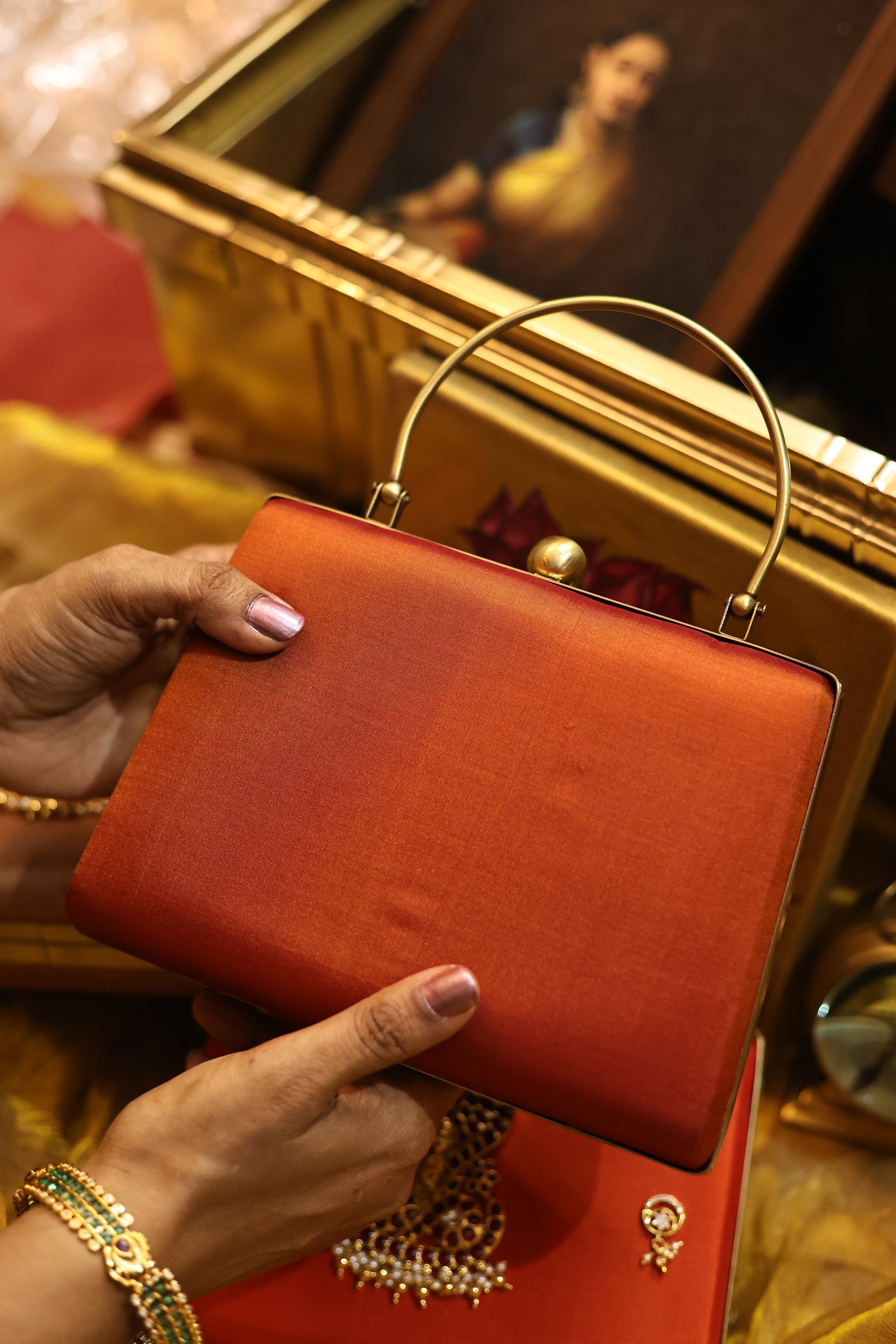 Burnt orange Kalinga