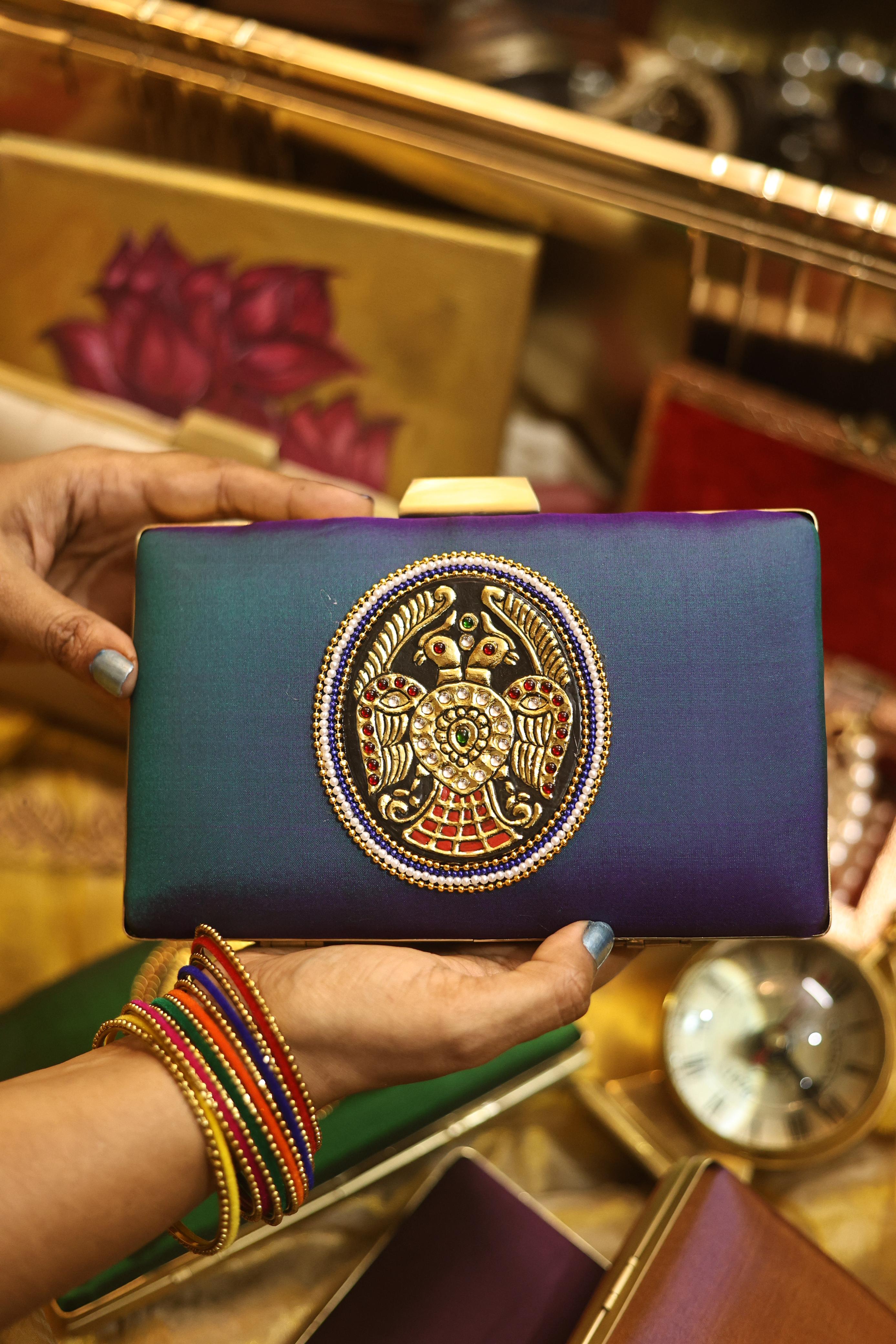 Peacock blue gandaberunda