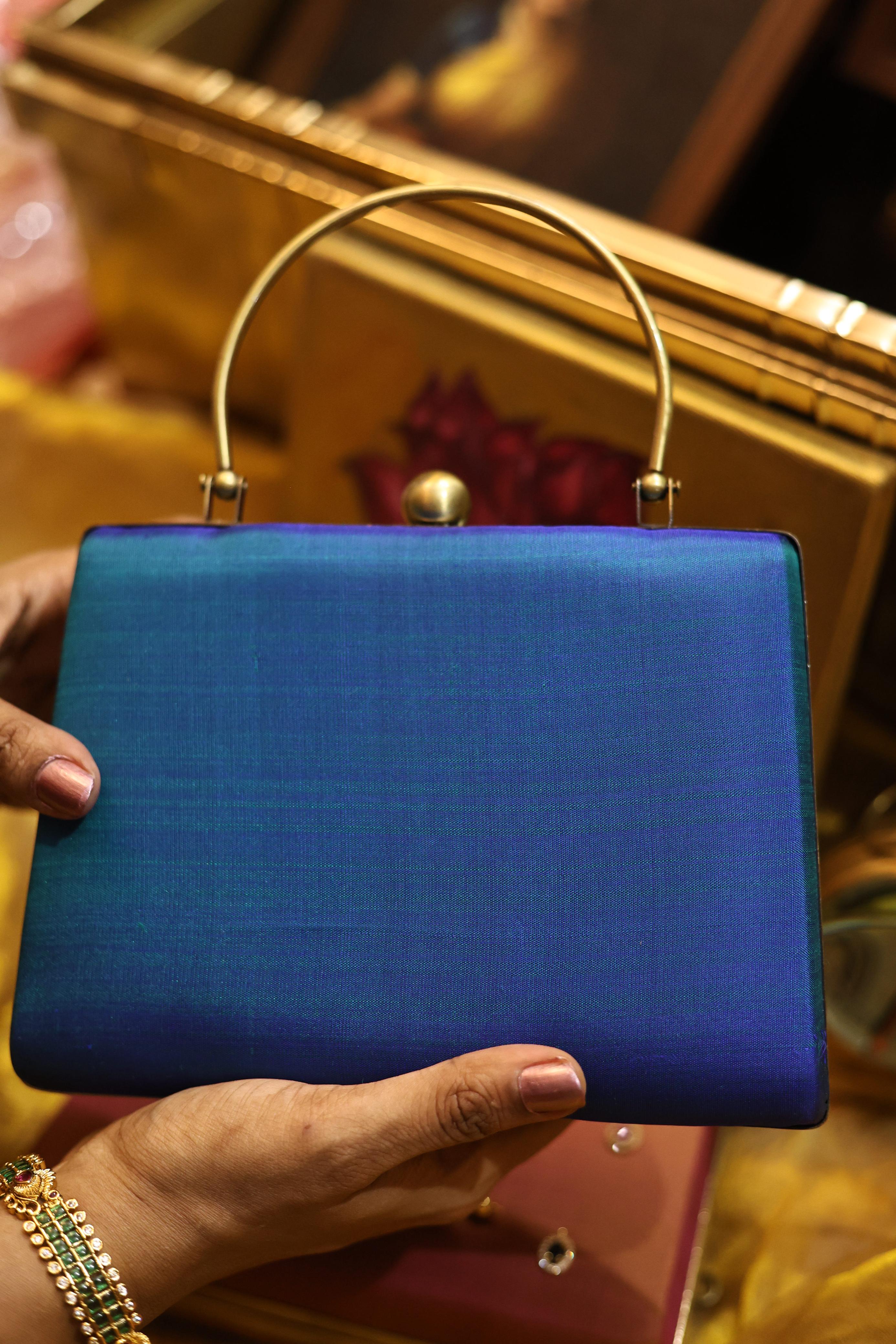 Peacock blue