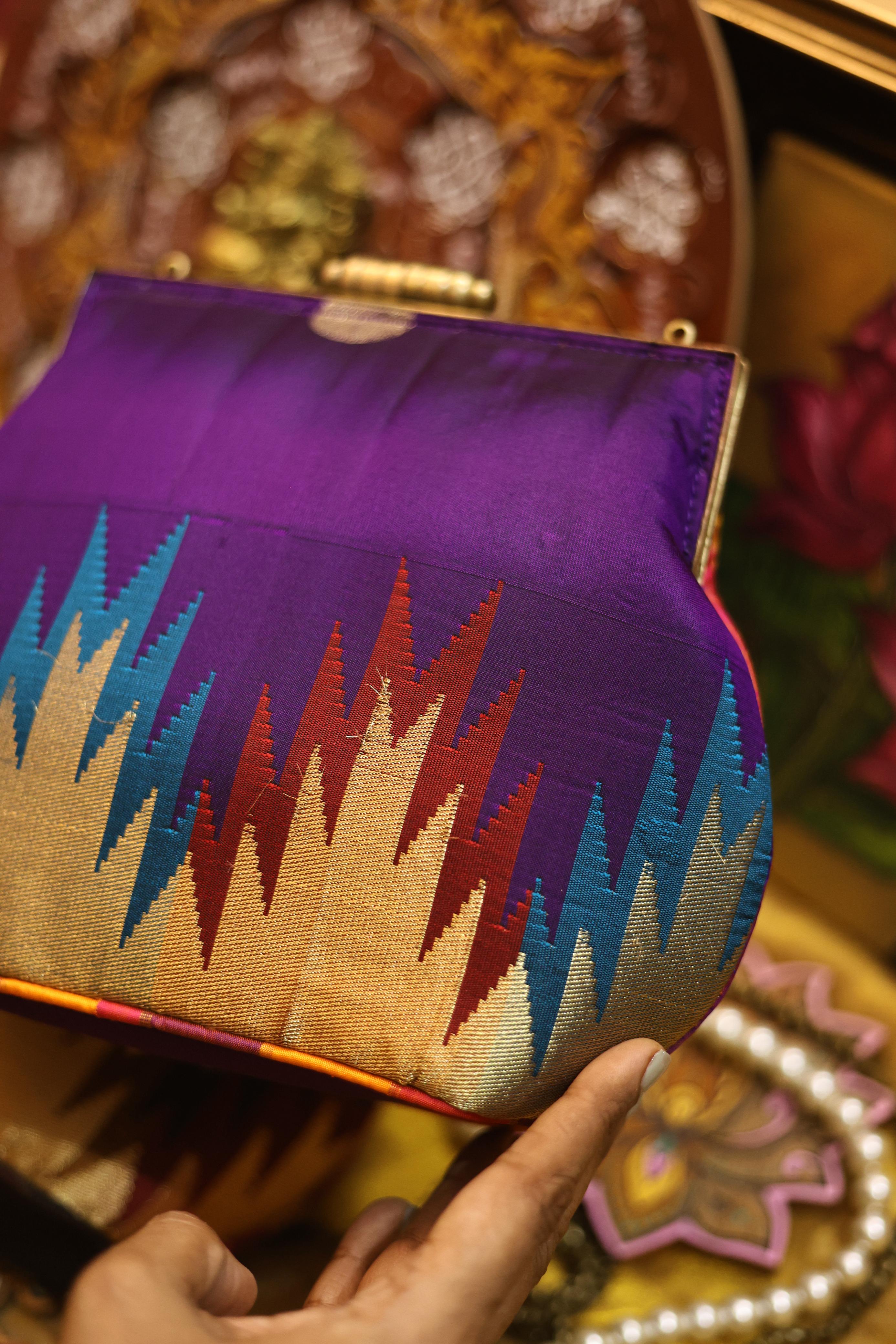 Violet gopuram