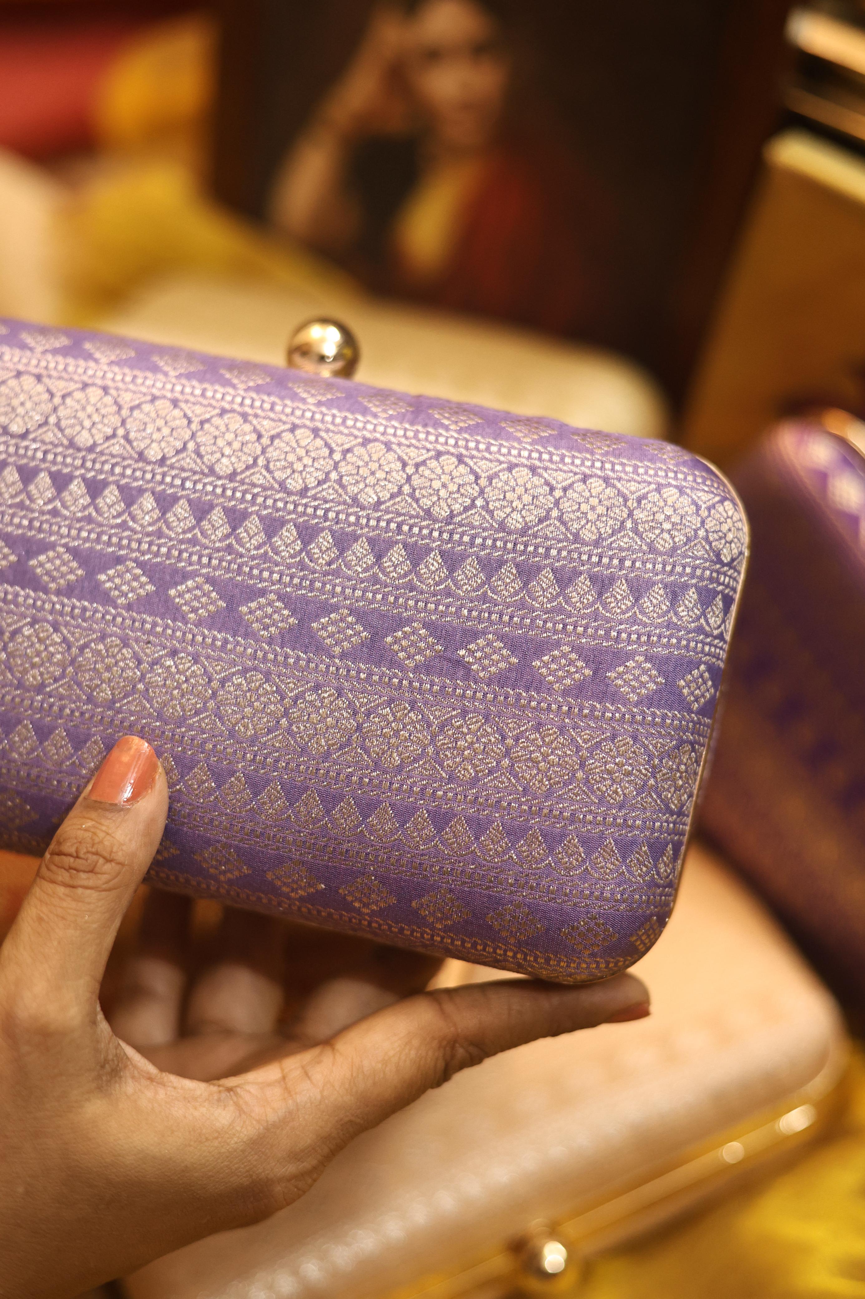 Lilac brocade