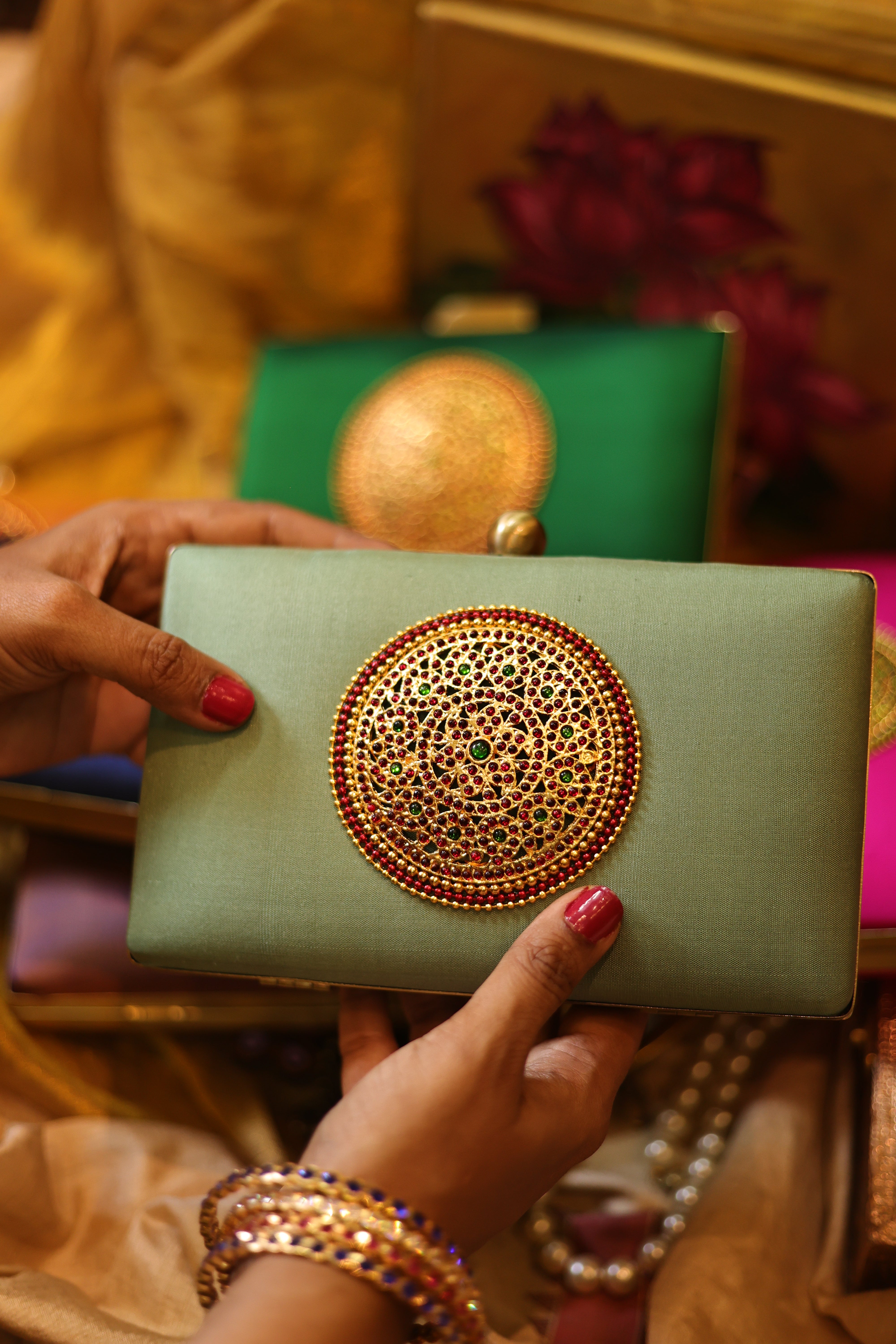 Sage green Rakudi