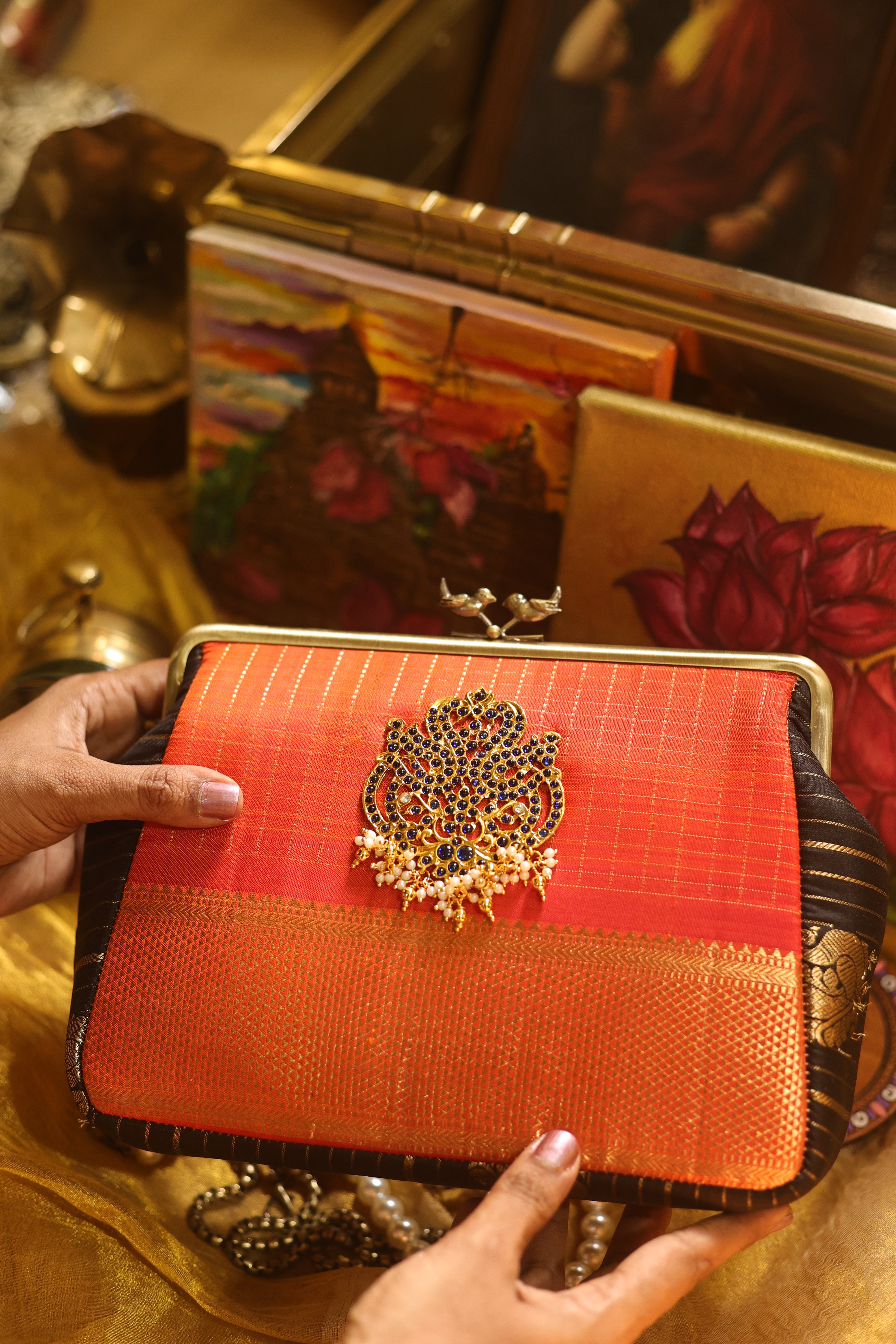 The orange mittai