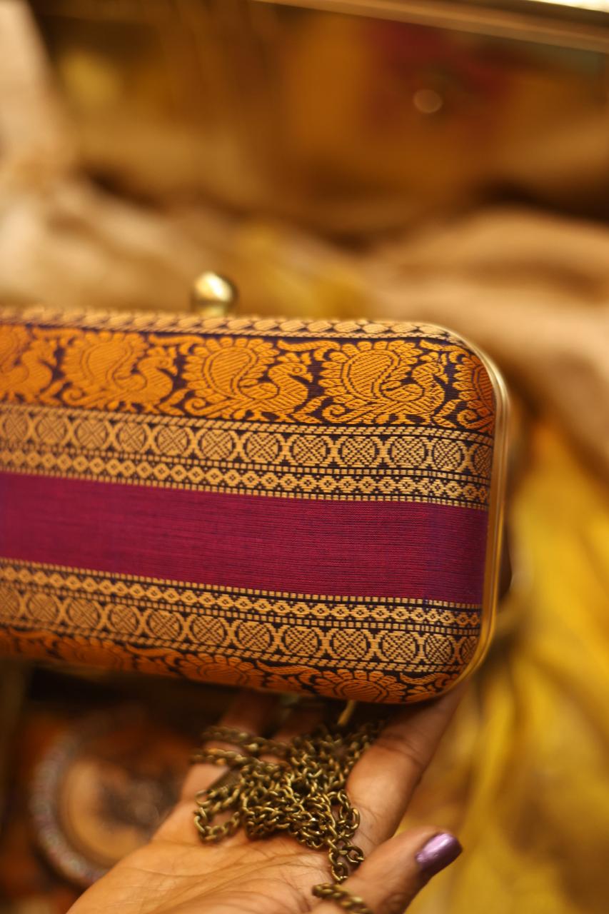 ChettinadMayil navy blue